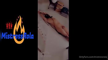 Mistressrola Mistress Rola Tame Slave Let Him To Fuck Her Kankiler