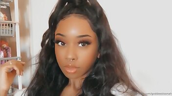 Goddessloonah Look How Beautiful My Ebony Skin Is Xxx Onlyfans Porn Video