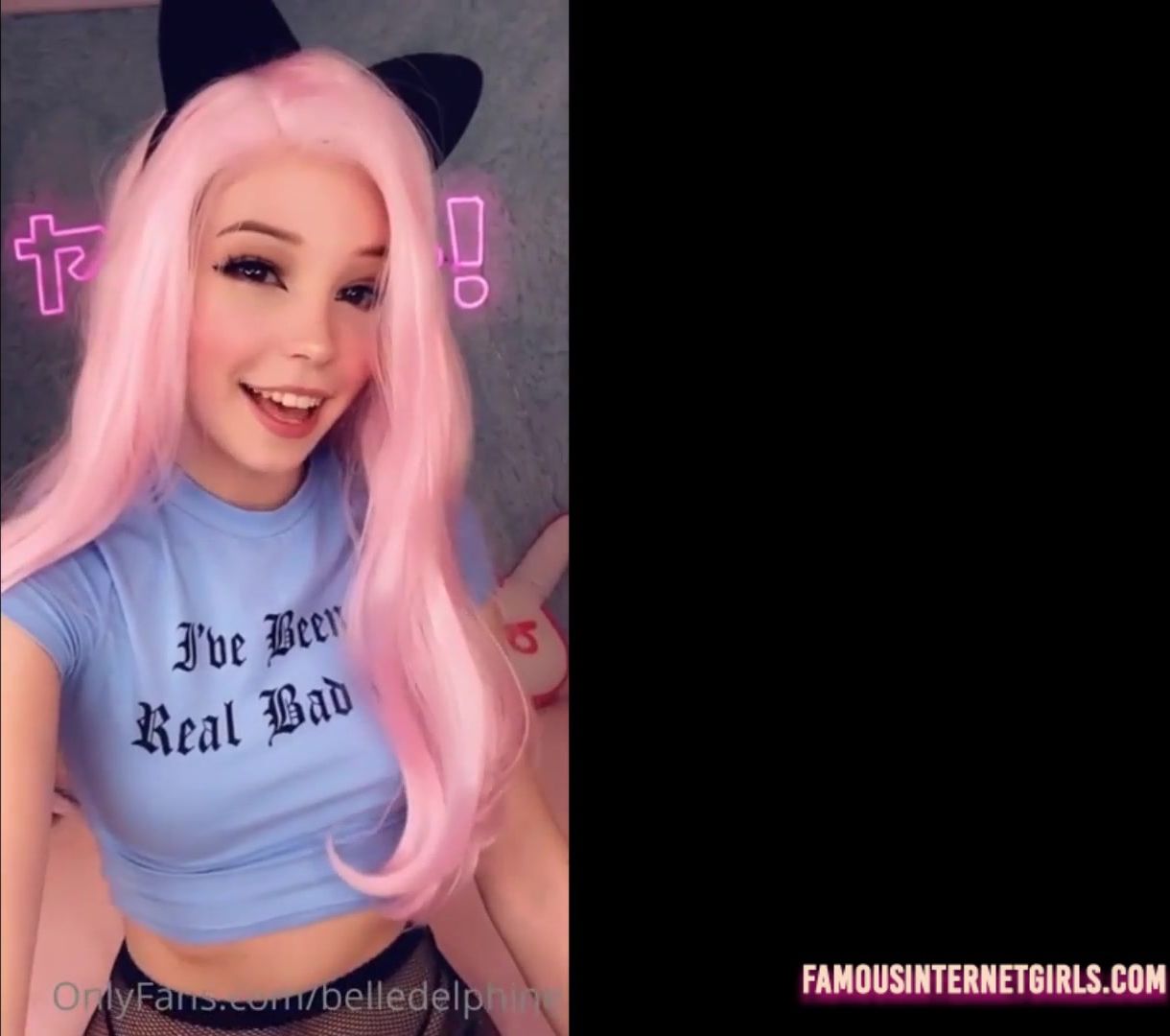 Belle delphine onlyfans real nude video leaked