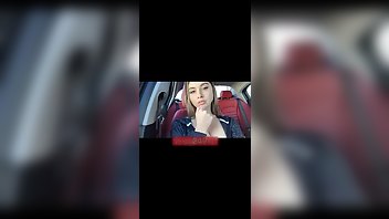 Molly Bennett pussy fingering in car snapchat premium porn videos.